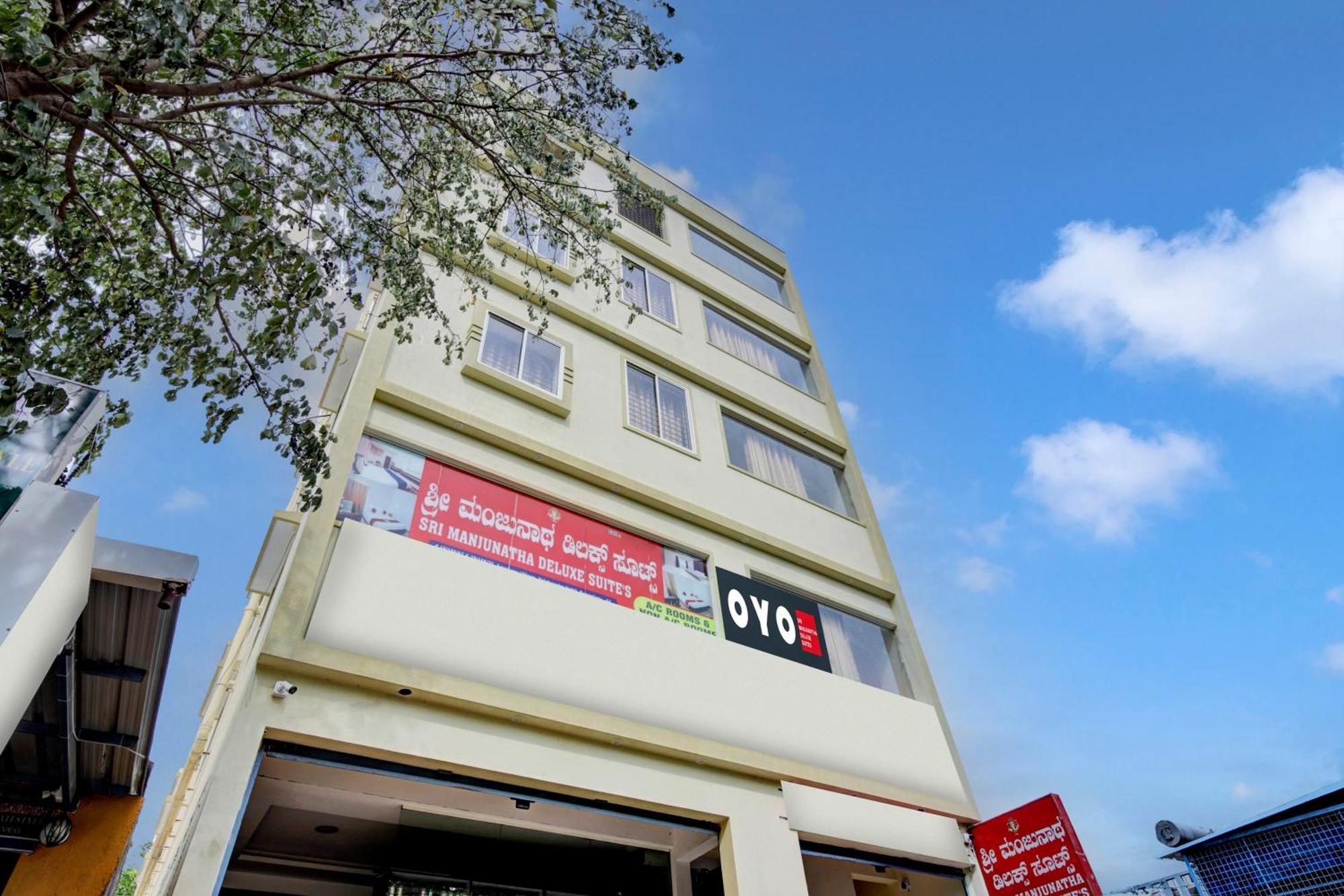 Hotel O Sri Manjunatha Deluxe Suites Bangalore Eksteriør billede